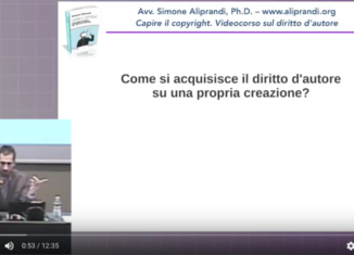 PARTE 2 – Come si acquisiscono i diritti d'autore? 1