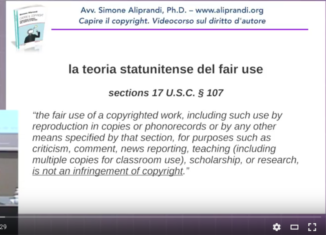 Fair use e libere utilizzazioni (parte prima)