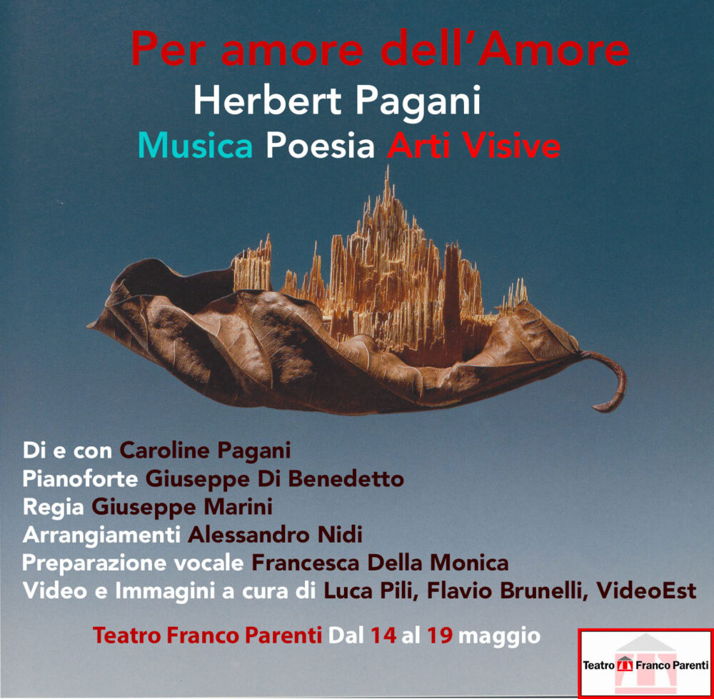 Caroline Pagani locandina Teatro Franco Parenti