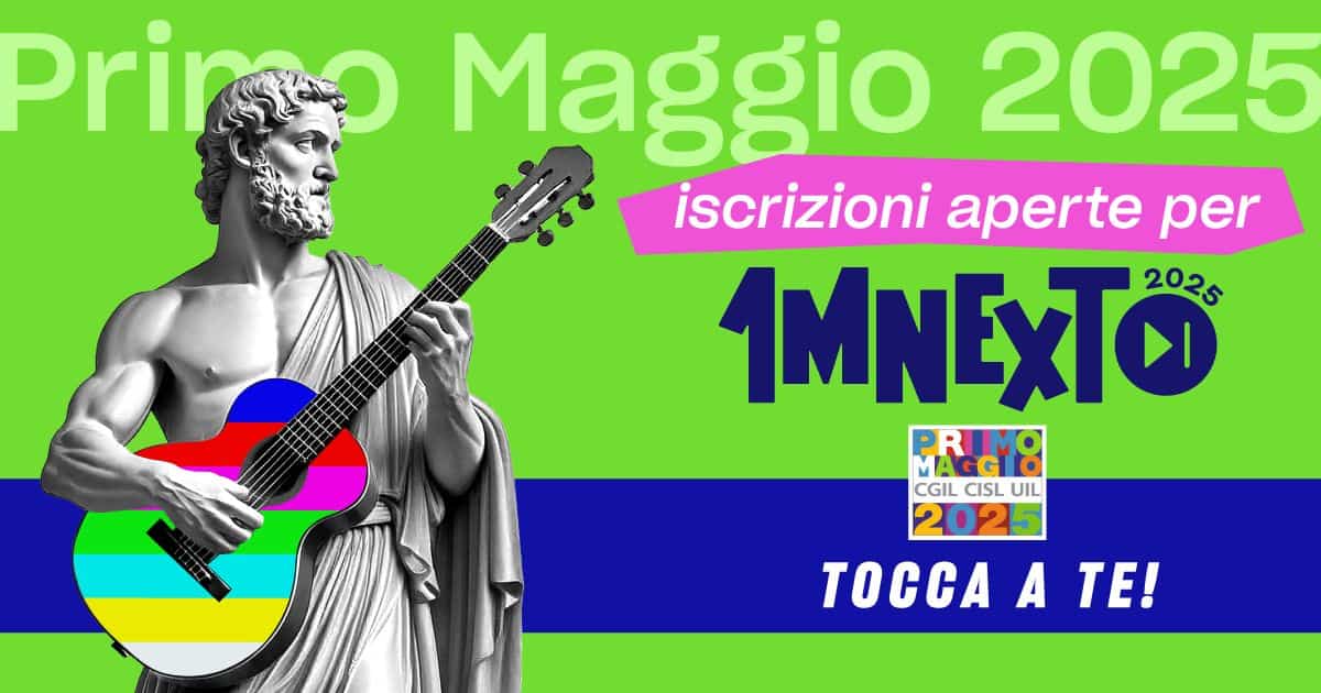 Concerto Primo Maggio, aperte iscrizioni