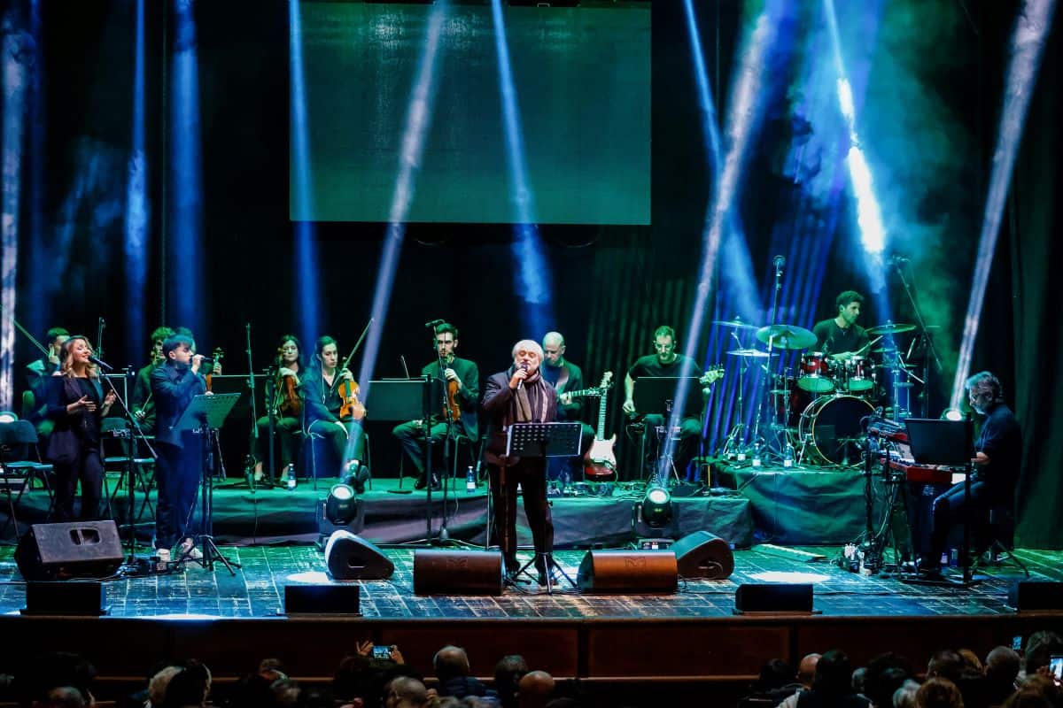 Amedeo Minghi (Foto di Sergio Banfi) - Legnano Teatro Tirinnanzi 