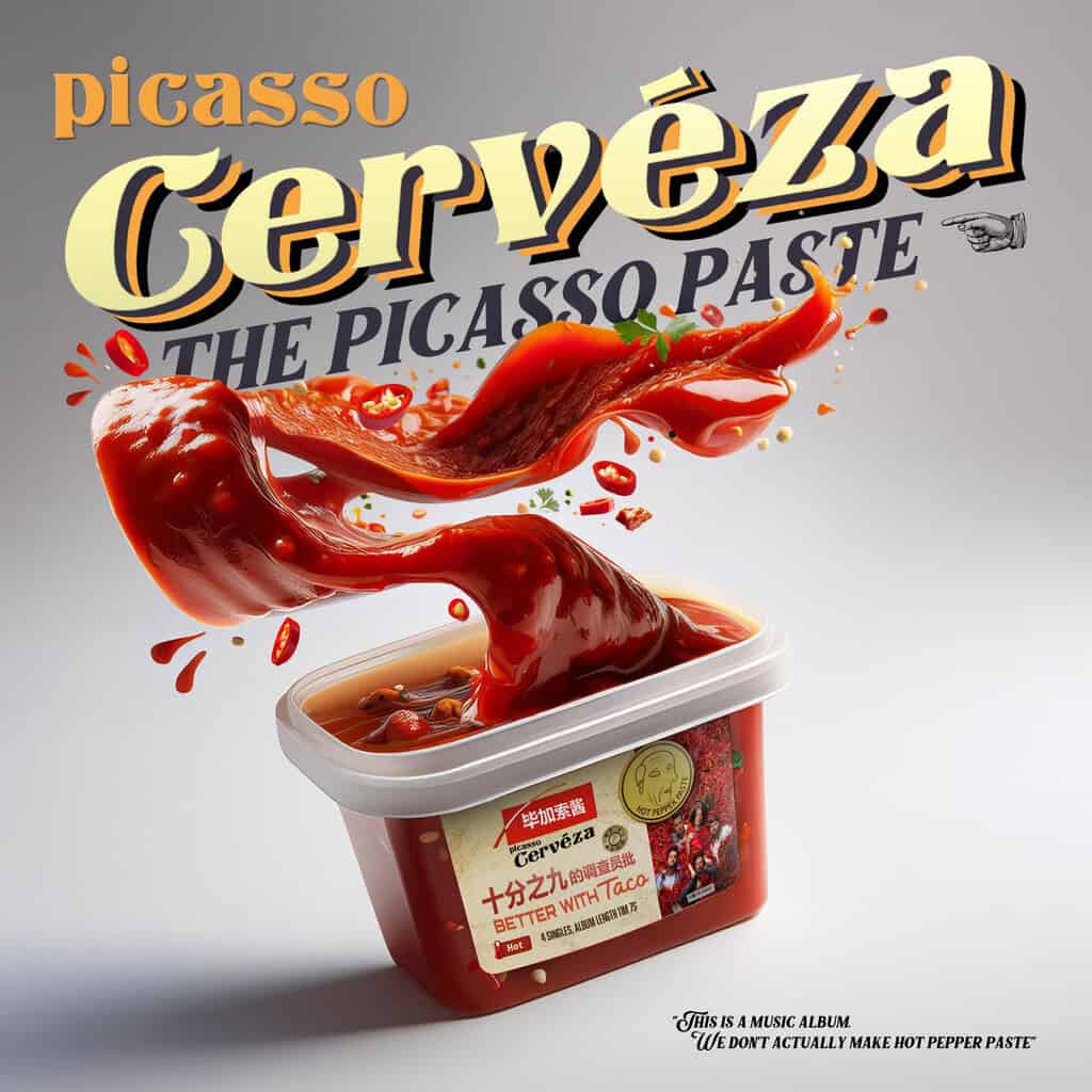 Picasso Cervéza - The Picasso Paste - Cover